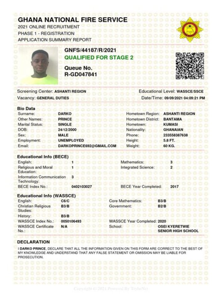 Ghana Fire Service Ranks, Symbols And Recruitment Details