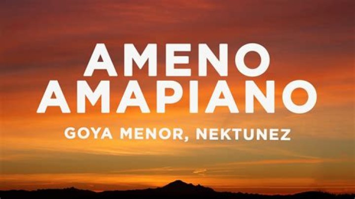 Goya Menor – Ameno Amapiano Remix (Live Performance)