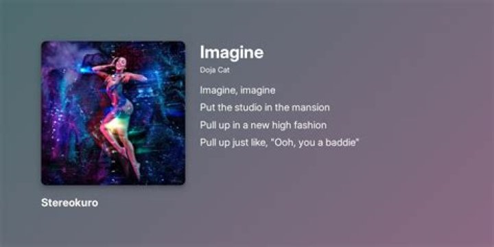 LYRICS: Doja Cat – Imagine